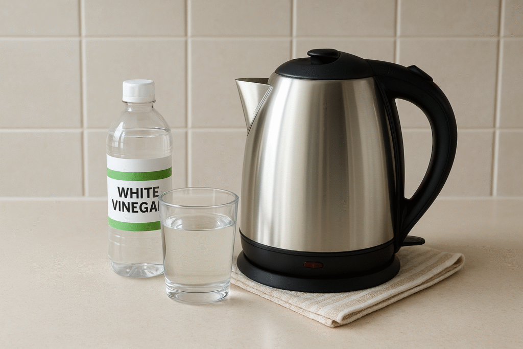 How to Clean Electric Tea Kettle With Vinegar
